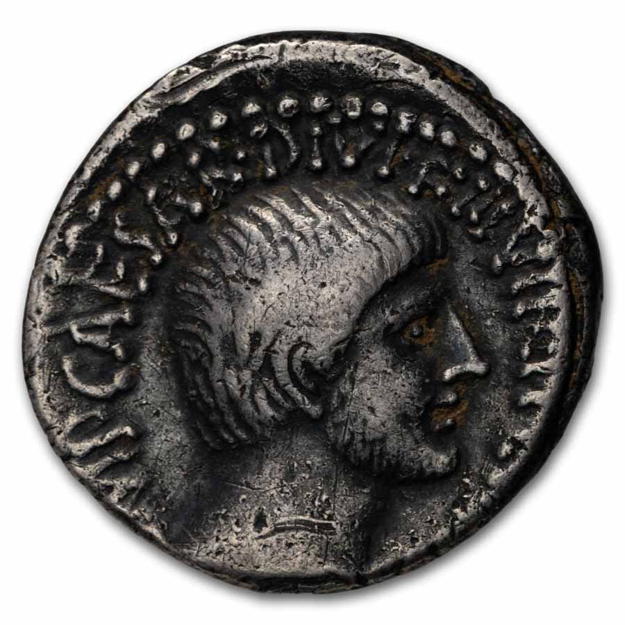 Roman Republic Octavian AR Denarius (36 BC) VF (Cr-540/2)