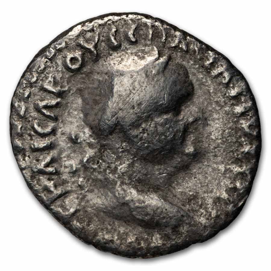 Roman Silver Hemidrachm Vespasian (69-79 AD) Fine (Random)