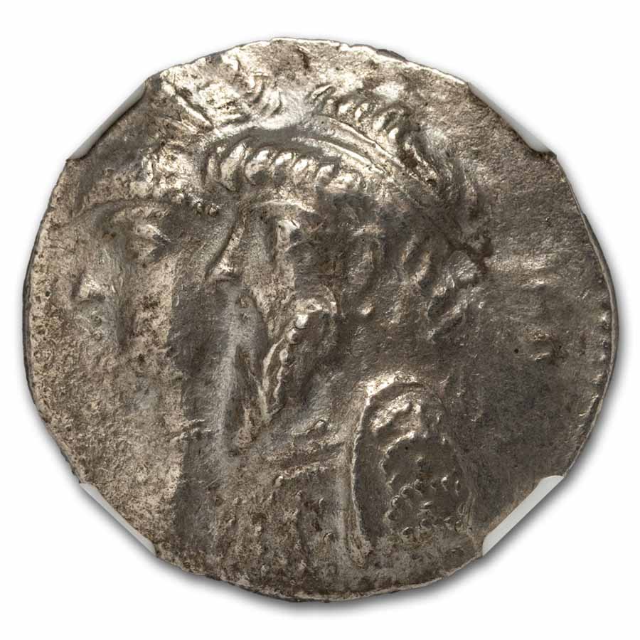 Elymais AR Tetradrachm Kamnask. III/Ananze 82-72 BC Ch XF NGC 4/3