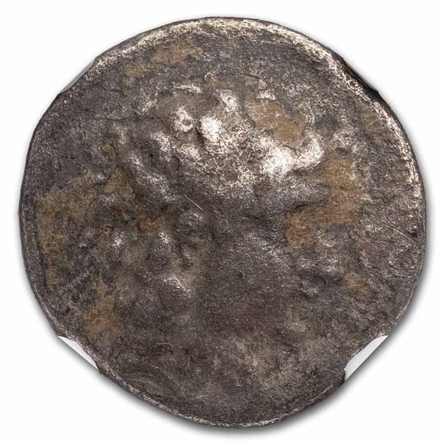 Cappadocia AR Drachm Ariarathes VII (116-101 BC) F NGC