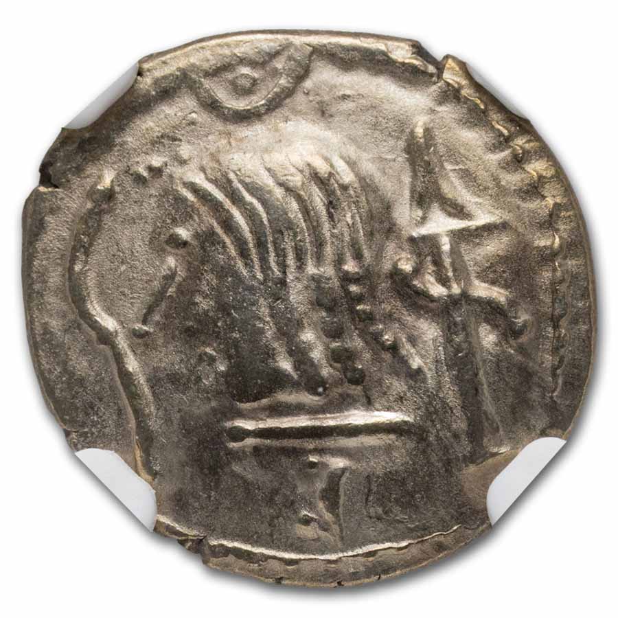 Arabia Felix. Himyarites AR Drachm (c.1st Century AD) Ch VF NGC