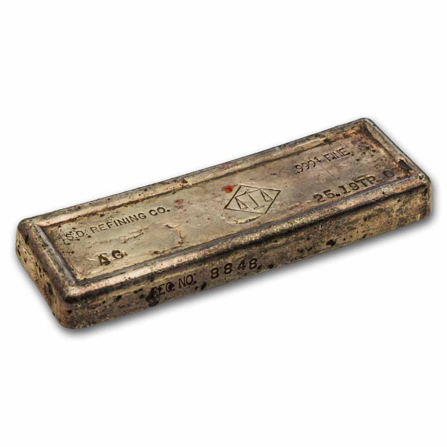25.19 oz Silver Bar - S.D. Refining Co. (#8848)
