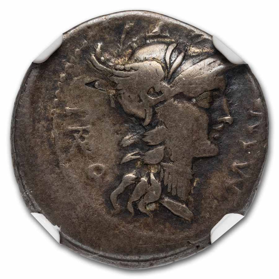 Roman Republic Silver Denarius Sulla (79 BC) VG NGC (Cr-367)