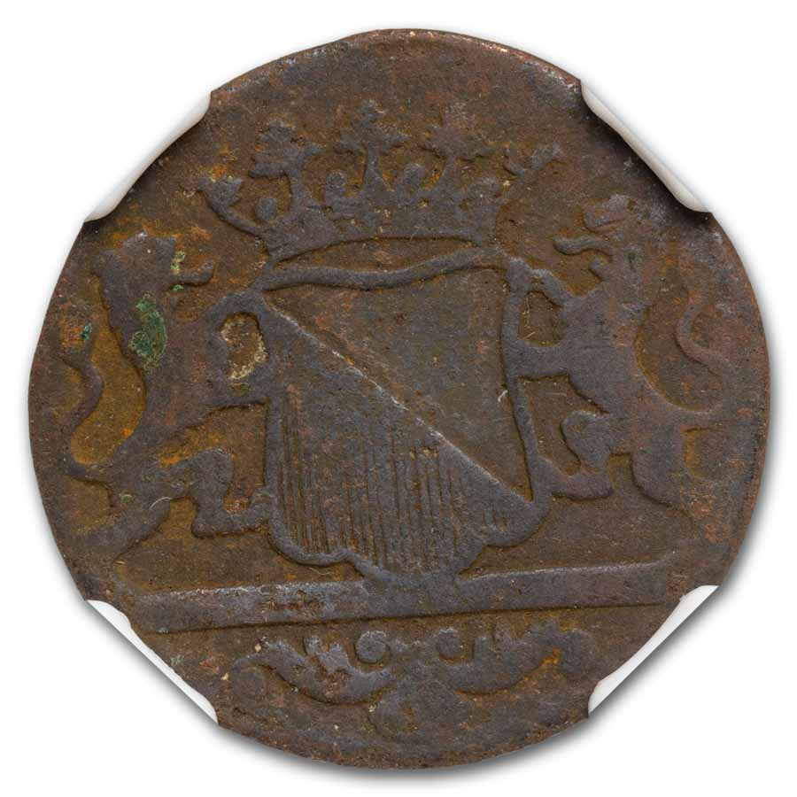 Netherlands East Indies Copper Duit Genuine NGC (Random Dates)