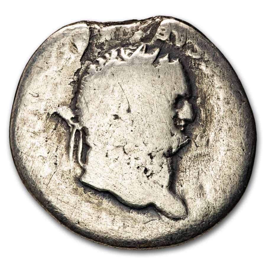 Roman Silver Denarius Titus (79-81 AD) VG (RIC II 112, Dolphin)