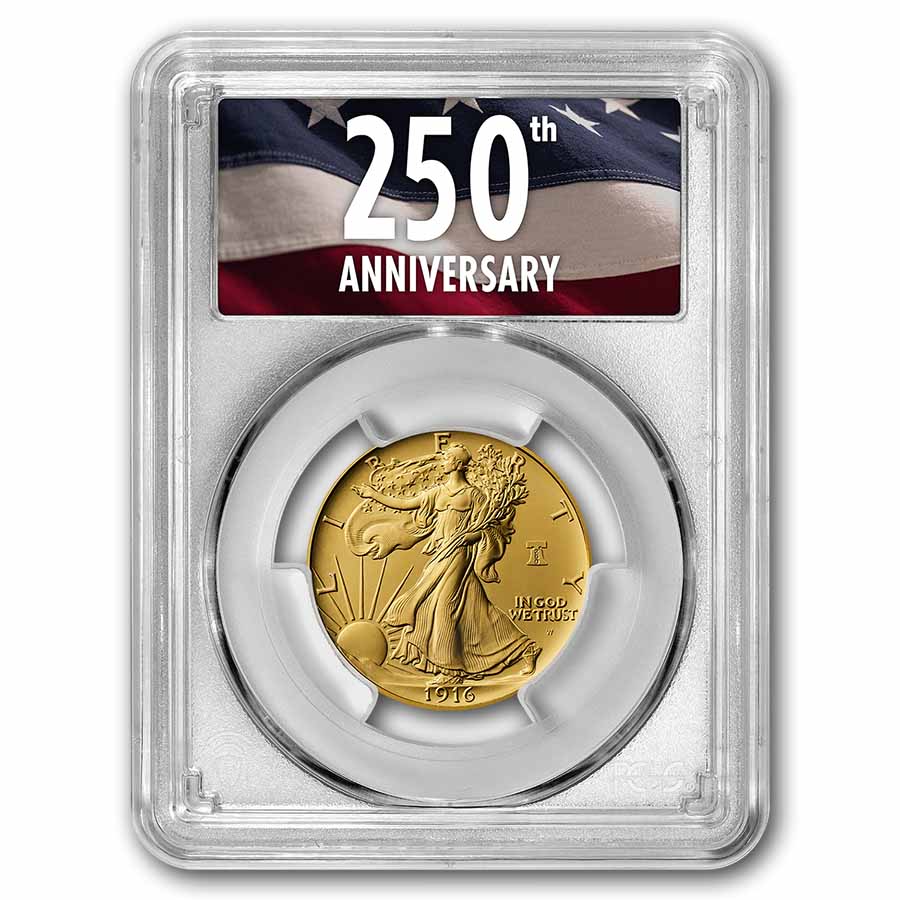 2026 Gold Walking Liberty Coin SP-70 PCGS (FDI, 250th)