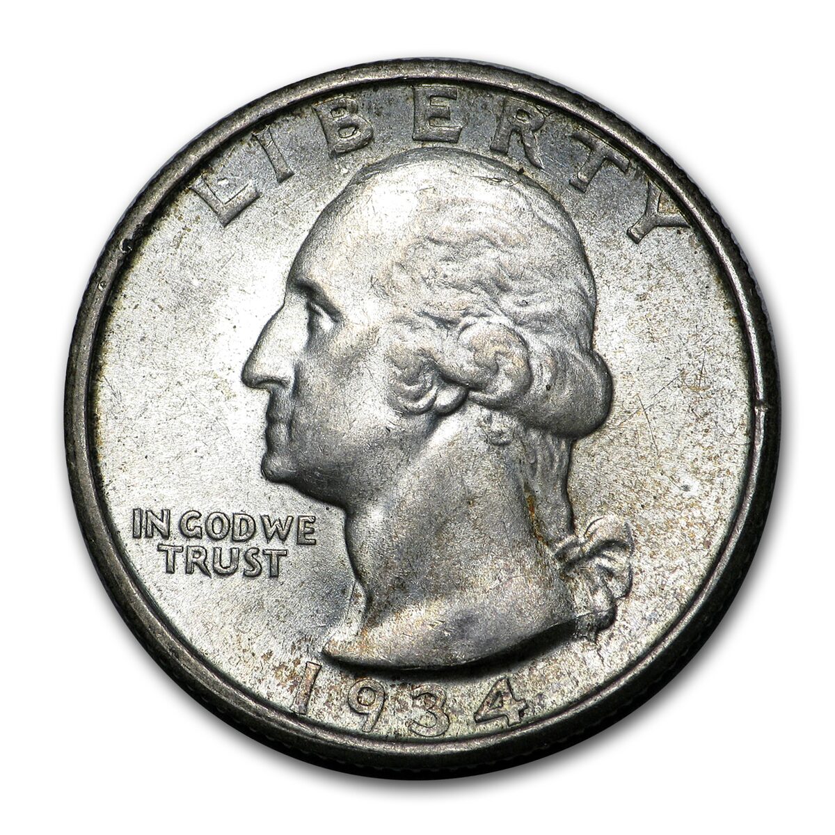 1934-D Washington Quarter BU