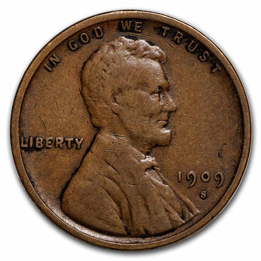 1909-S VDB Lincoln Cent VF