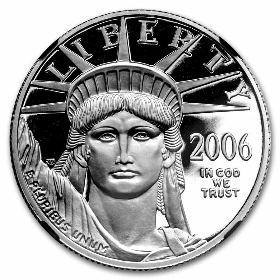2006-W 1/2 oz Proof American Platinum Eagle PF-70 UCAM NGC