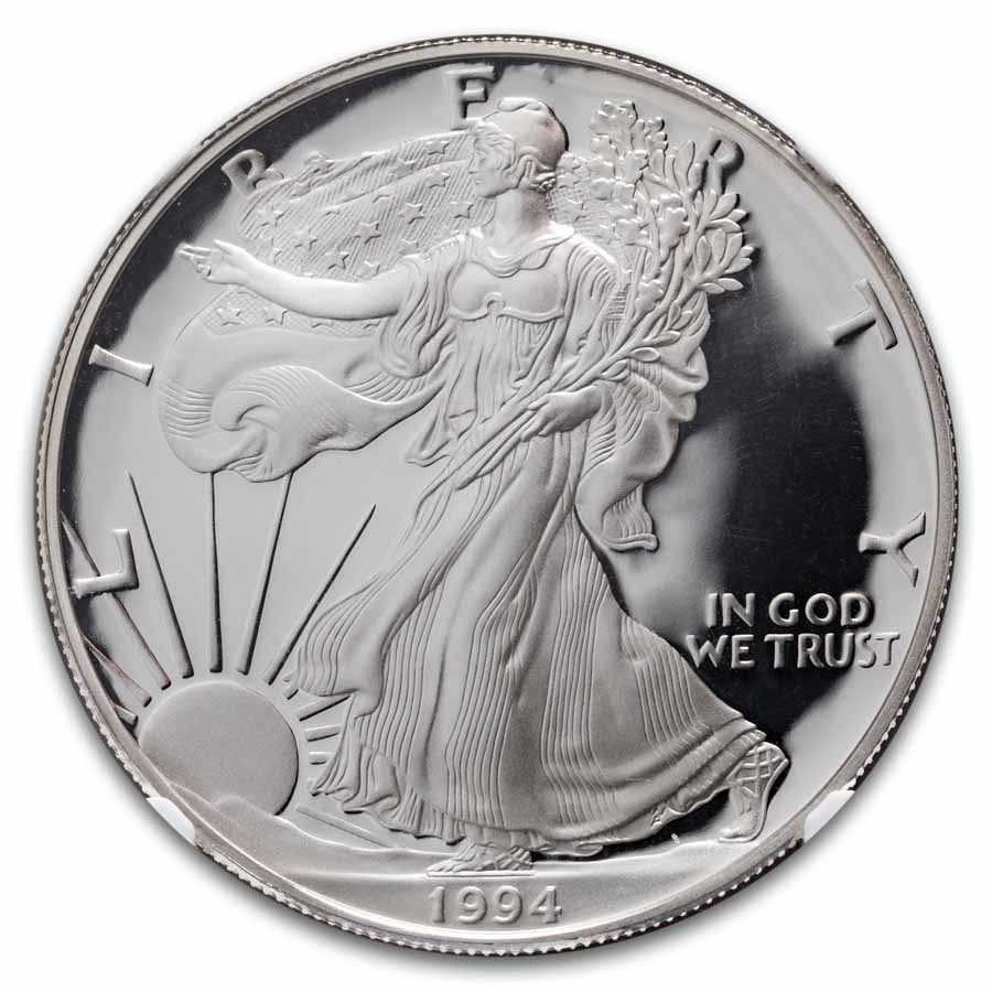 1994-P Proof American Silver Eagle PF-70 NGC
