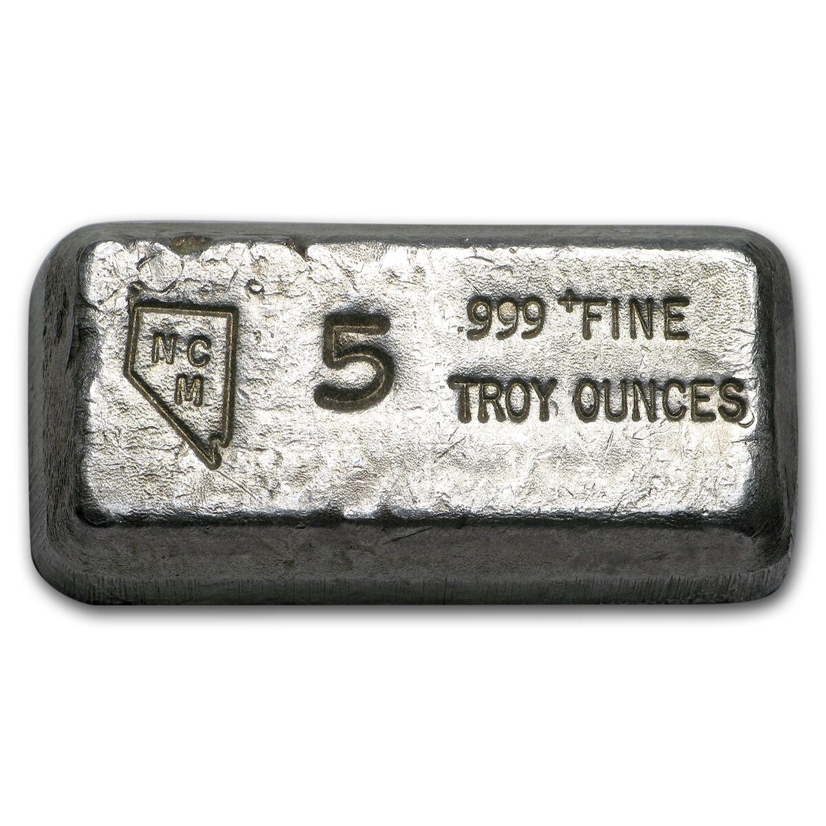 5 oz Silver Bar - Nevada Coin Mart Ingot