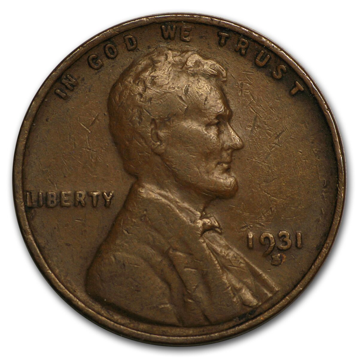 1931-S Lincoln Cent Fine