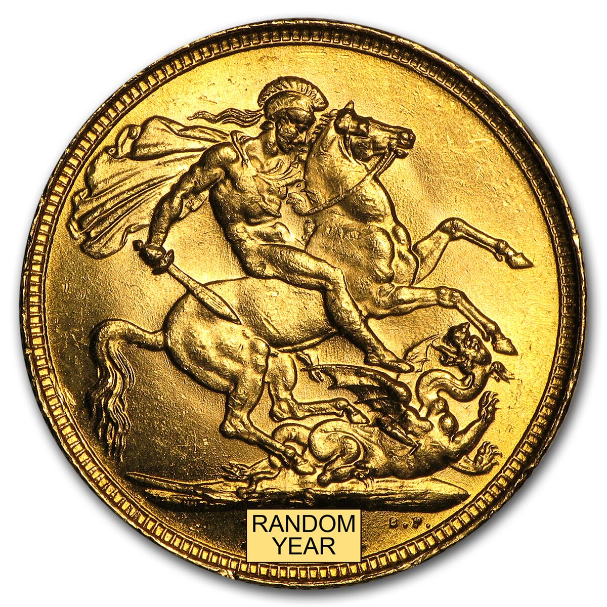 1911-1928-S Australia Gold Sovereign George V BU