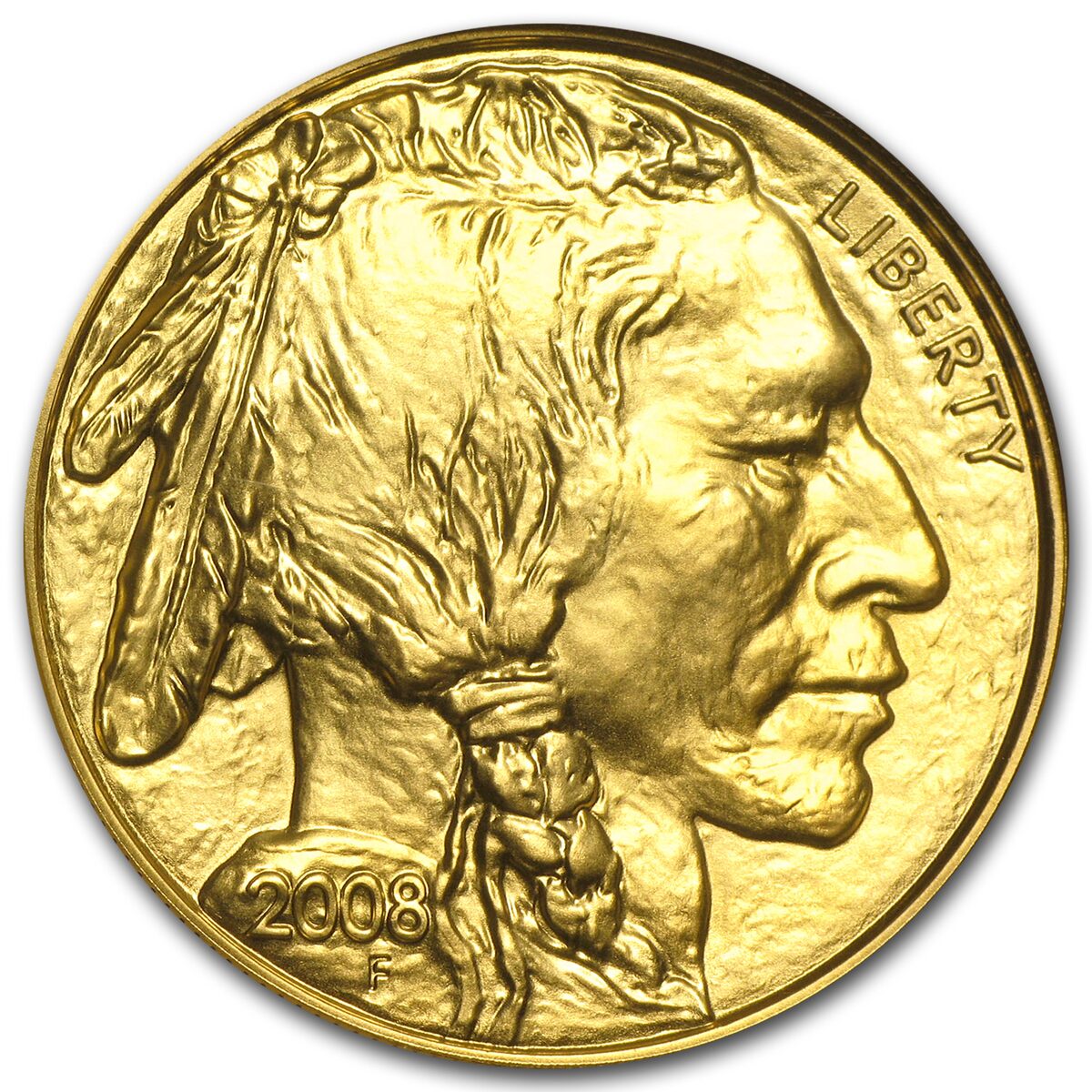 2008 1 oz Gold Buffalo MS-70 NGC (Early Releases)