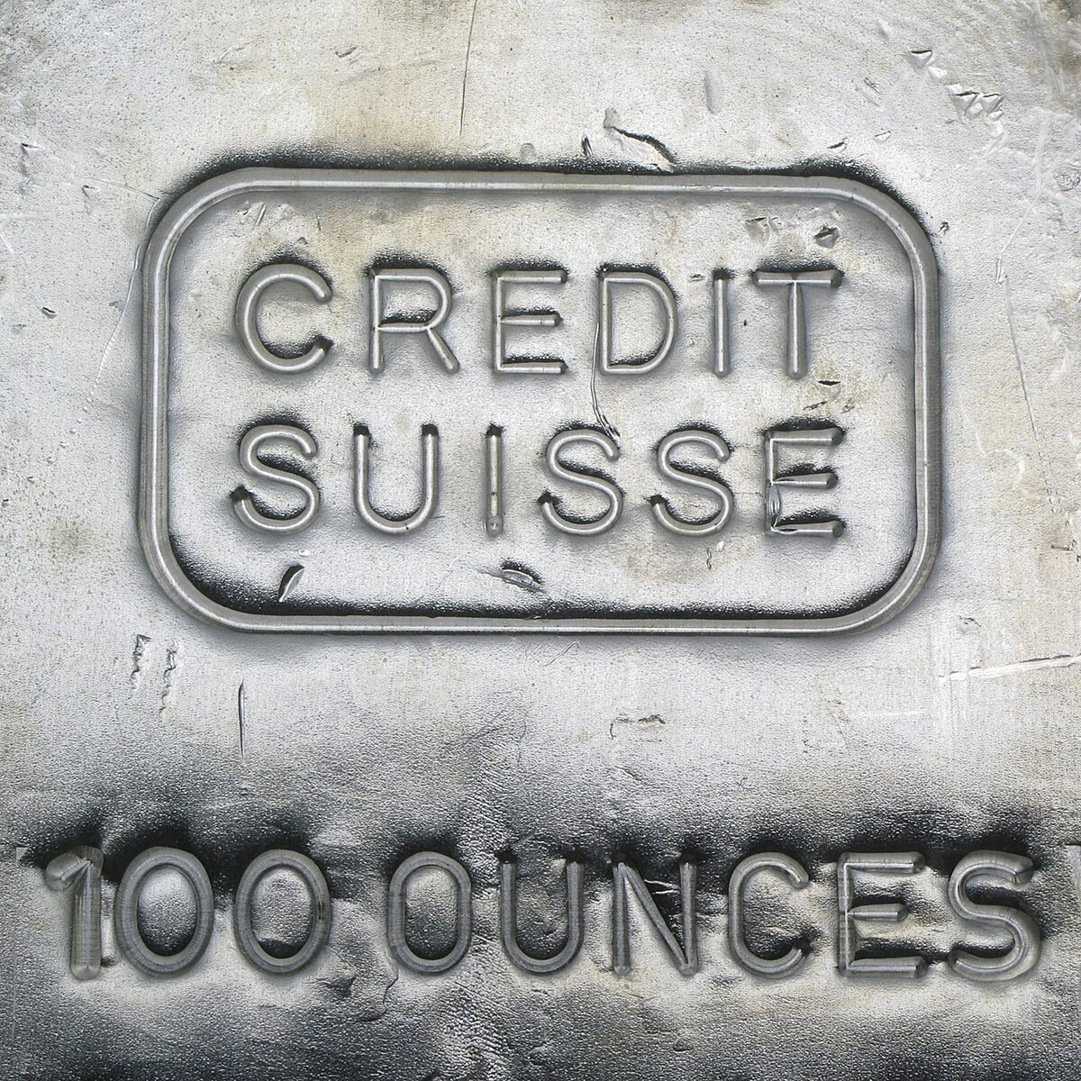 100 oz Silver Bar - Credit Suisse