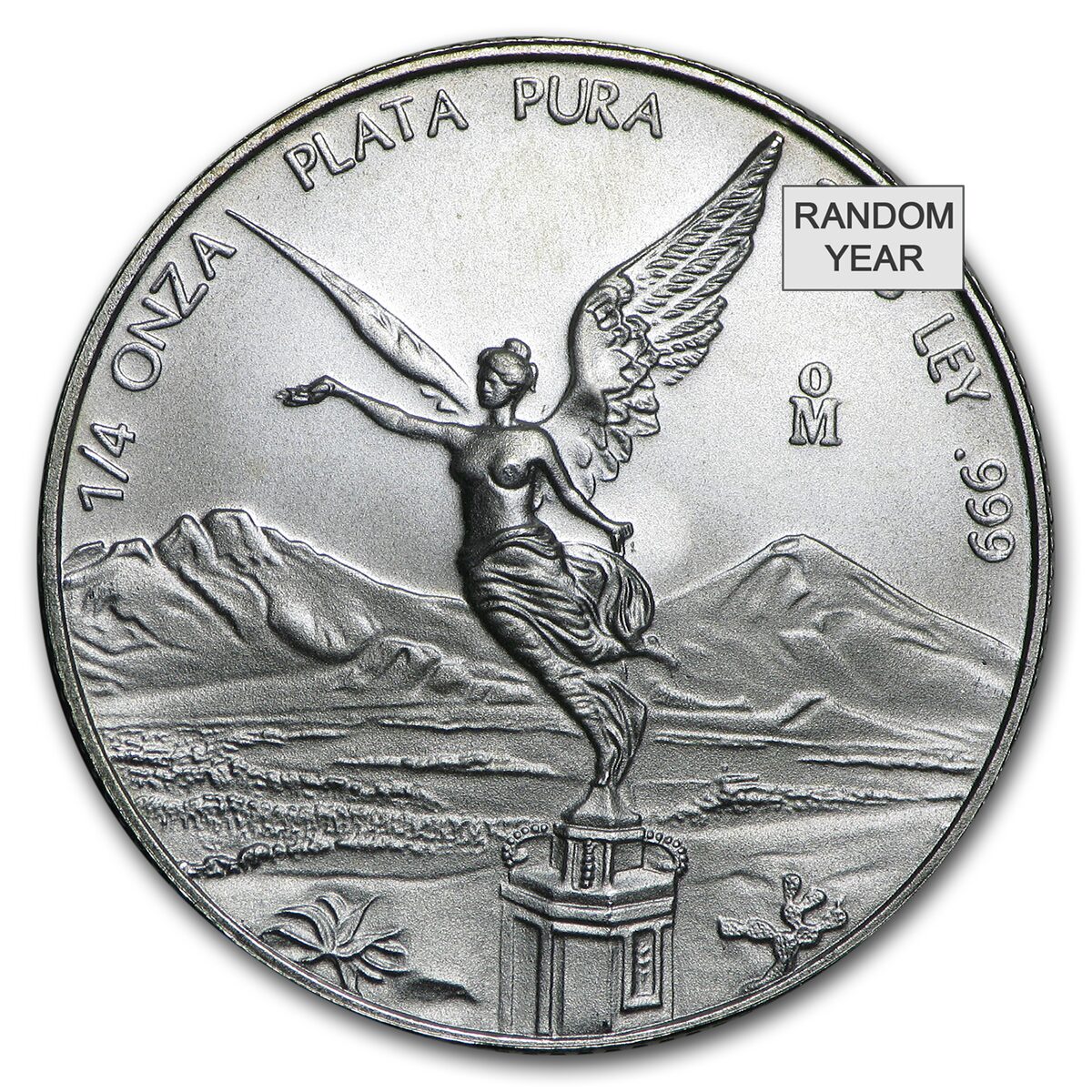 Mexico 1/4 oz Silver Libertad BU (Random Year)