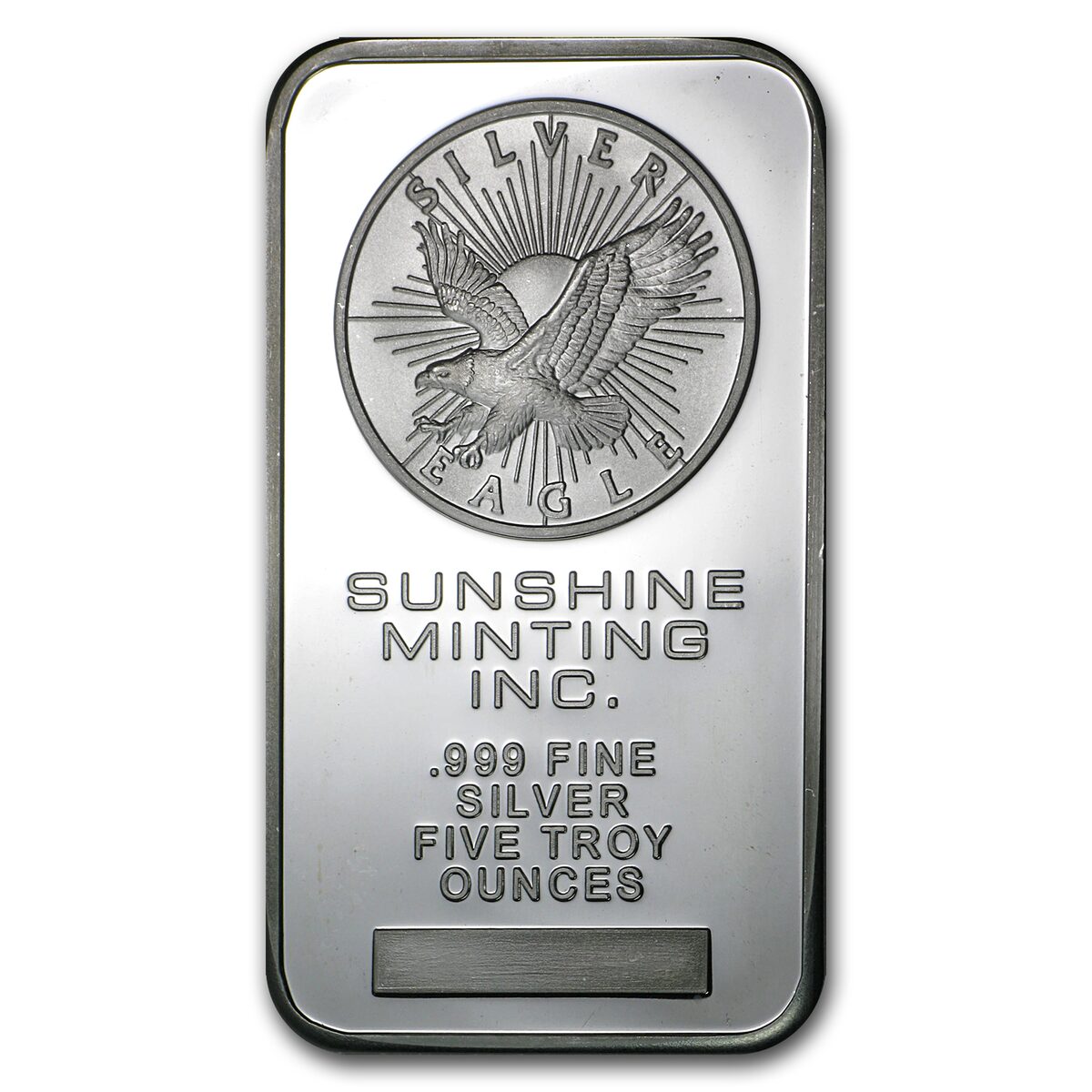 5 oz Silver Bar - Sunshine (Original)