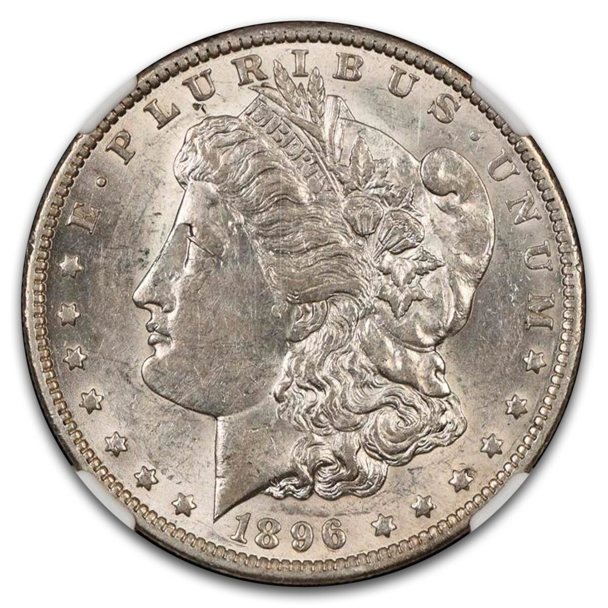 1896-O Morgan Dollar AU-55 NGC