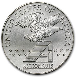 13 oz Silver Round - 1988 Young Astronauts
