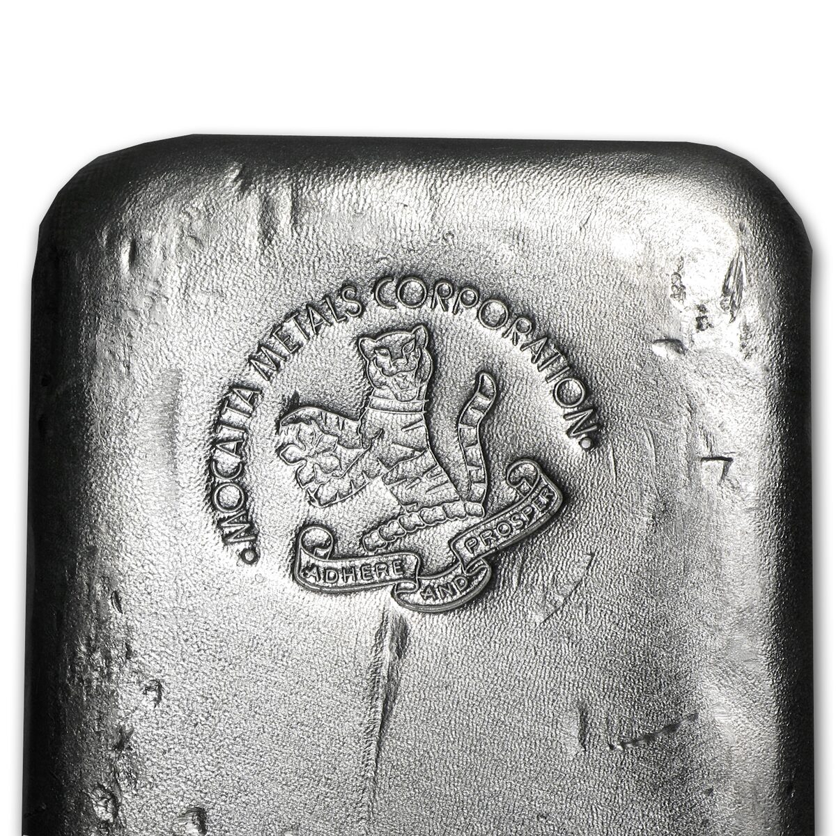 100 oz Silver Bar - Johnson Matthey (Mocatta Metals Corp)