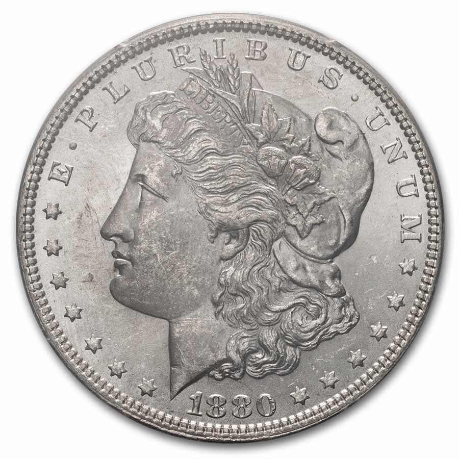 1880 Morgan Dollar MS-63 PCGS