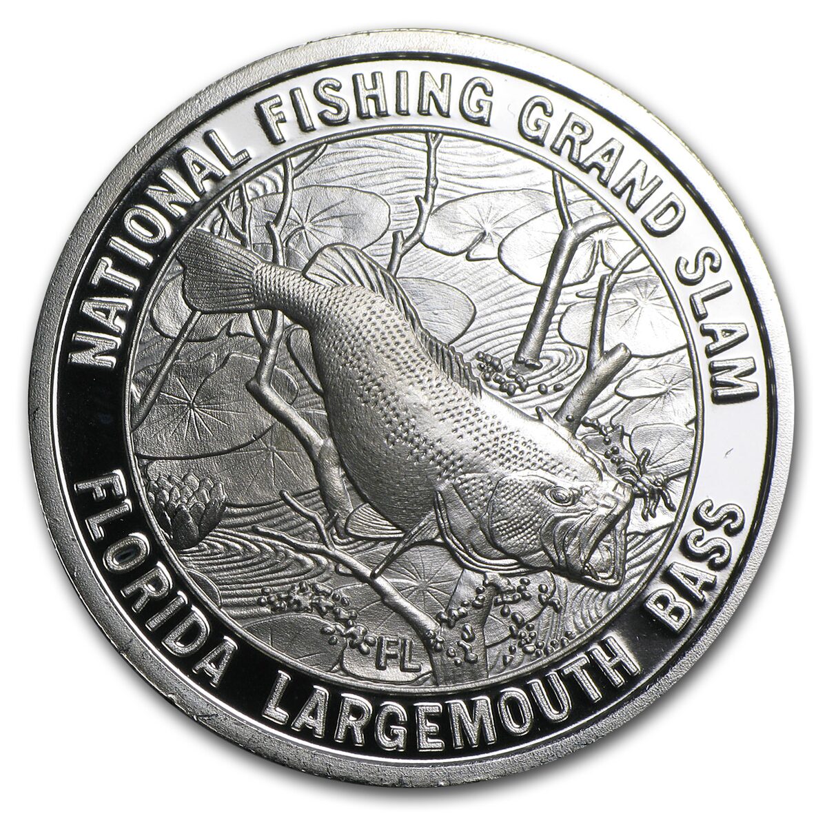 1 oz Silver Proof Round - North American Hunting/Fishing Club