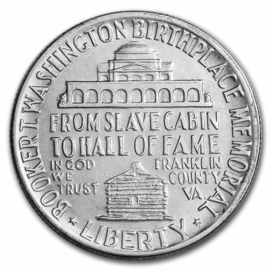 1946-51 Booker T. Washington Half Dollar Commem XF