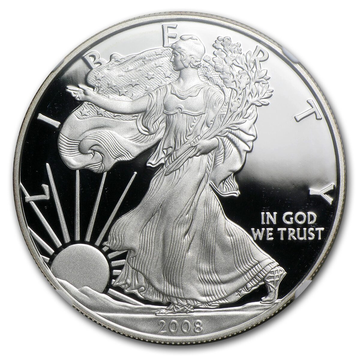 2008-W Proof American Silver Eagle PF-69 NGC