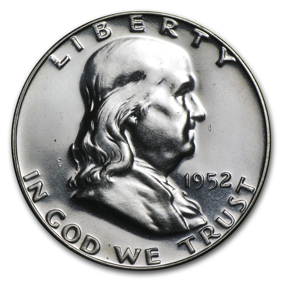 1952 Franklin Half Dollar Proof