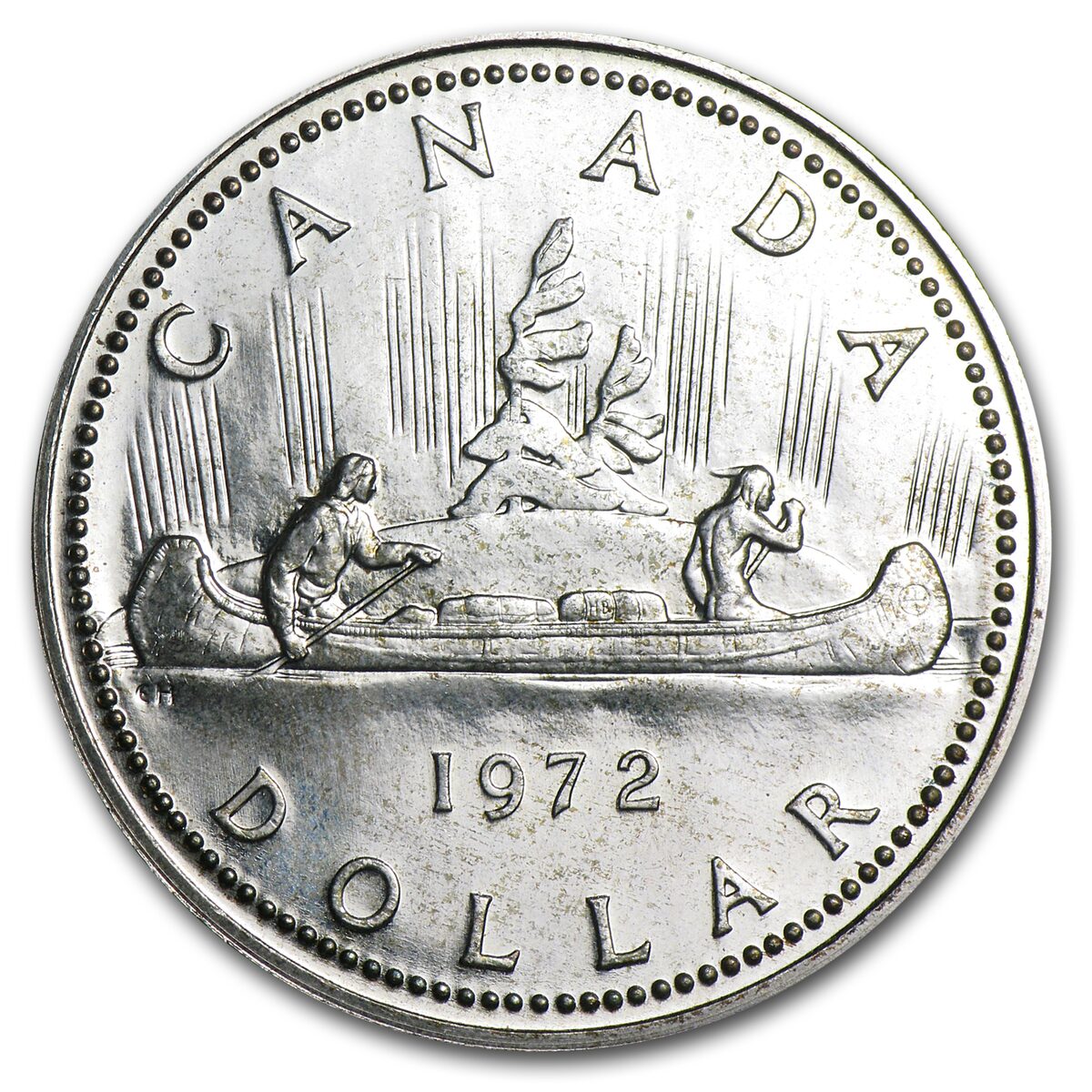 Canada Silver Dollar ASW .3750 oz (Random Year, Abrasions)