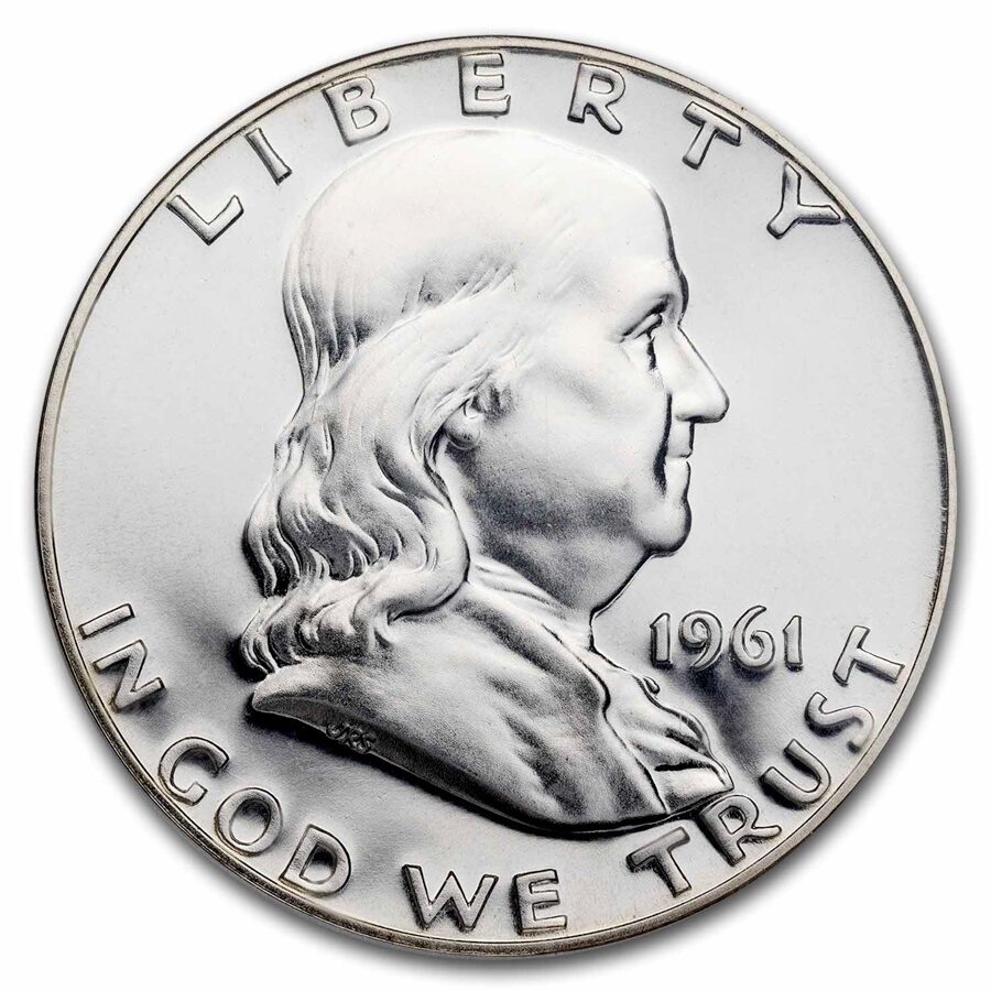 1961 Franklin Half Dollar PF-66 NGC