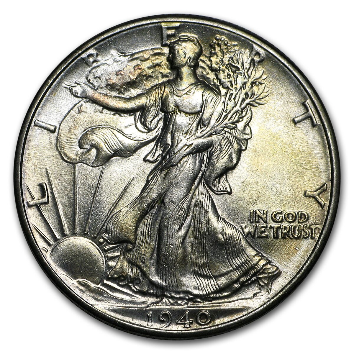 1940 Walking Liberty Half Dollar BU