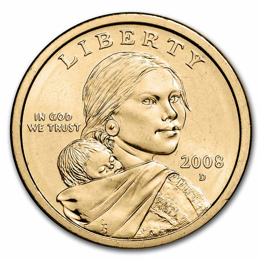 2008-D Sacagawea Dollar BU