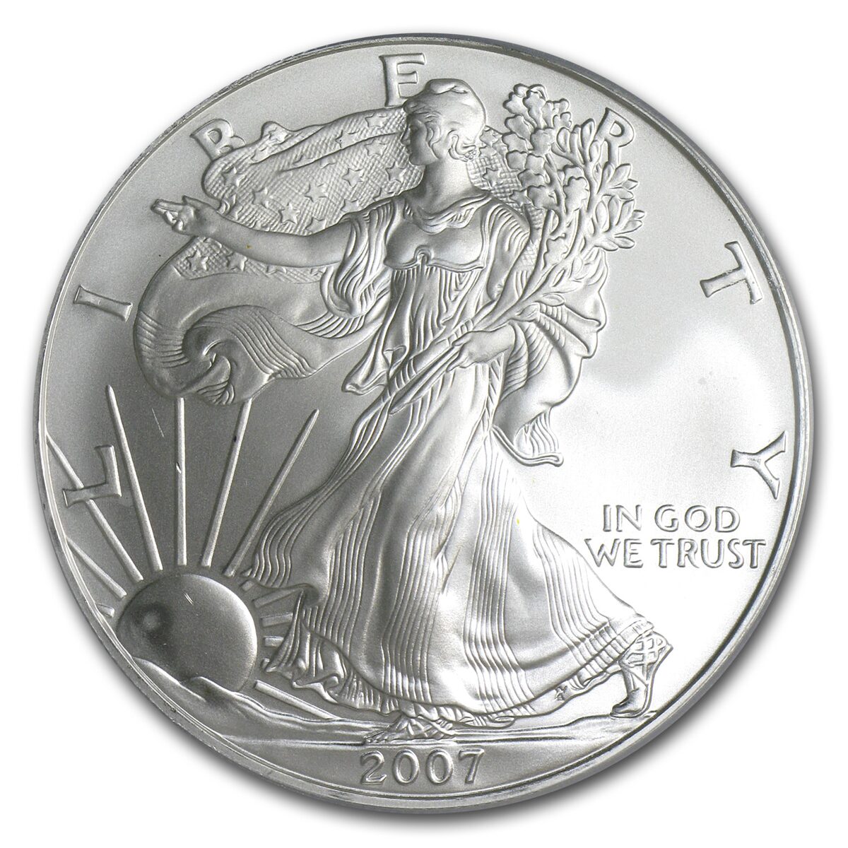 2007 American Silver Eagle MS-69 PCGS