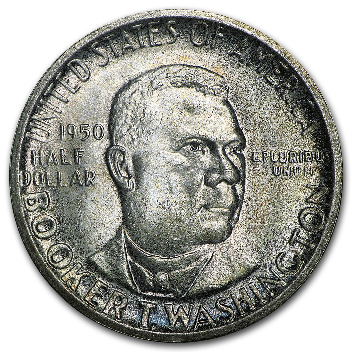 1950-S Booker T. Washington Half BU