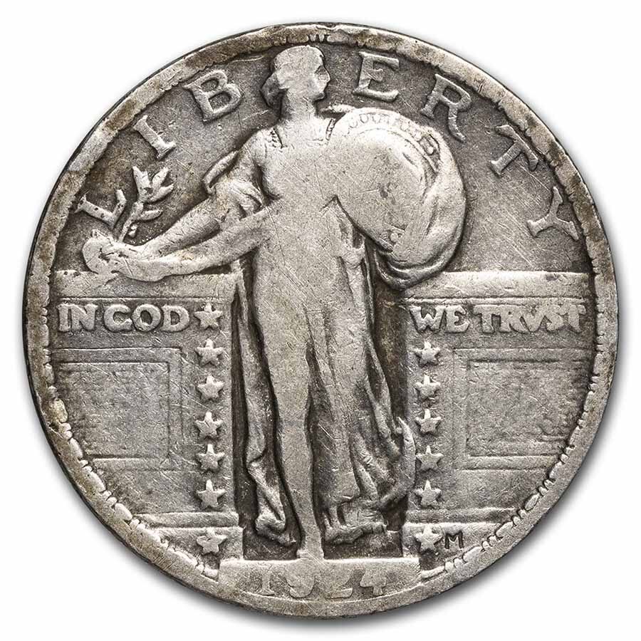 1924 Standing Liberty Quarter VG