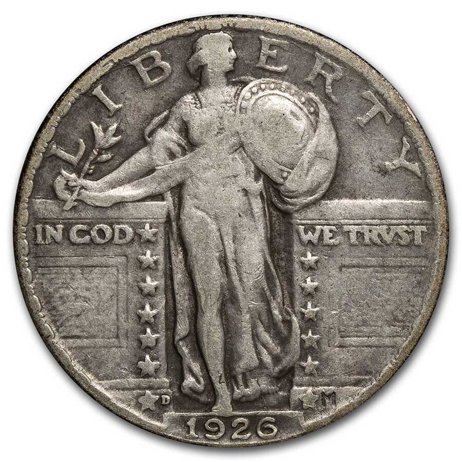 1926-D Standing Liberty Quarter Fine