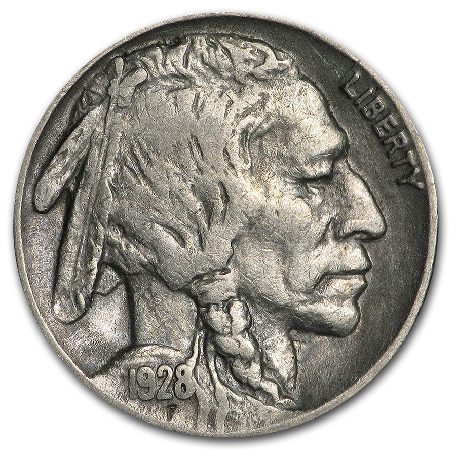 1928 Buffalo Nickel VF