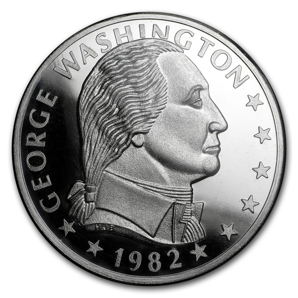 1 oz Silver Round - George Washington's 250th Anniversary