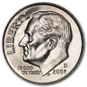 2008-D Roosevelt Dime BU
