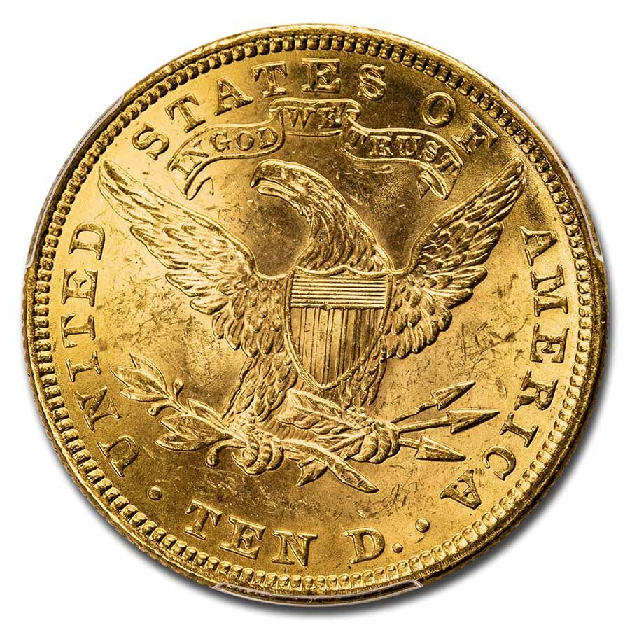 1907 $10 Liberty Gold Eagle MS-64 PCGS