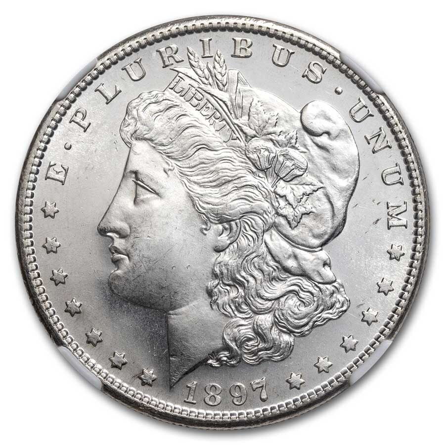 1897-S Morgan Dollar MS-65 NGC