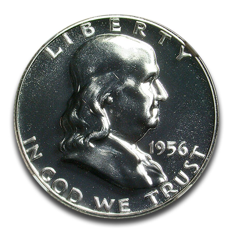 1956 Franklin Half Dollar Type-I PF-67 NGC
