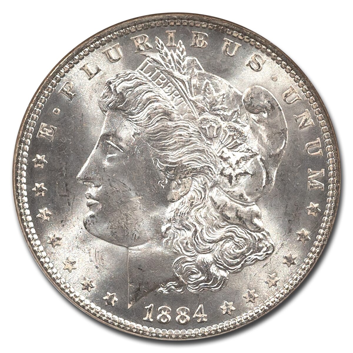 1884 Morgan Dollar MS-65 NGC