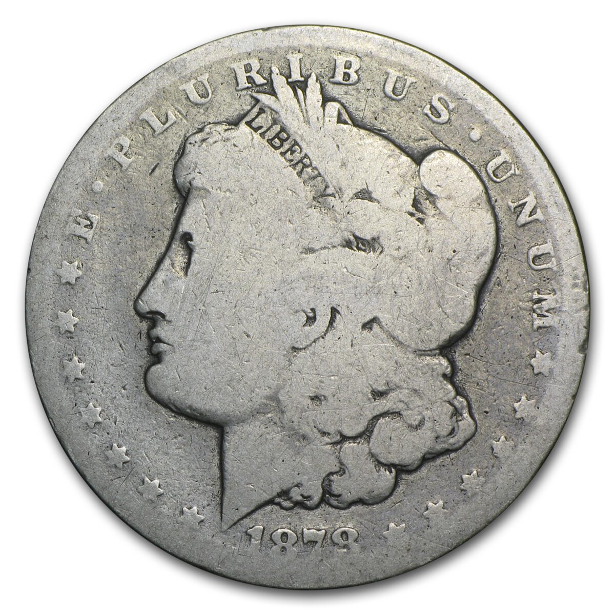 1878-CC Morgan Dollar AG