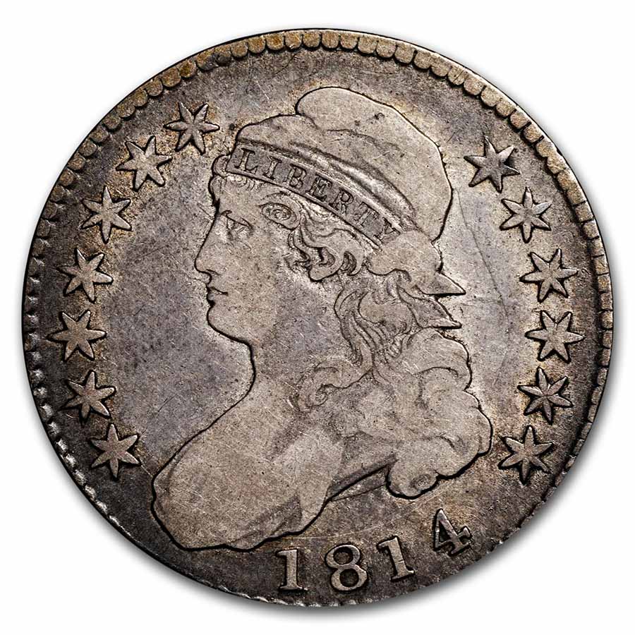 1814 Bust Half Dollar Fine