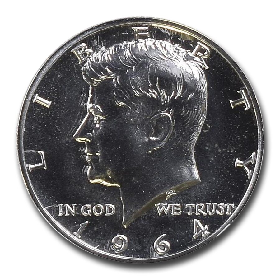 1964 Kennedy Half Dollar PF-66 NGC (Accented Hair)