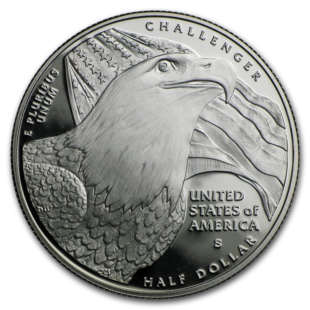 2008-S Bald Eagle 1/2 Dollar Clad Commem Proof (w/Box & COA)