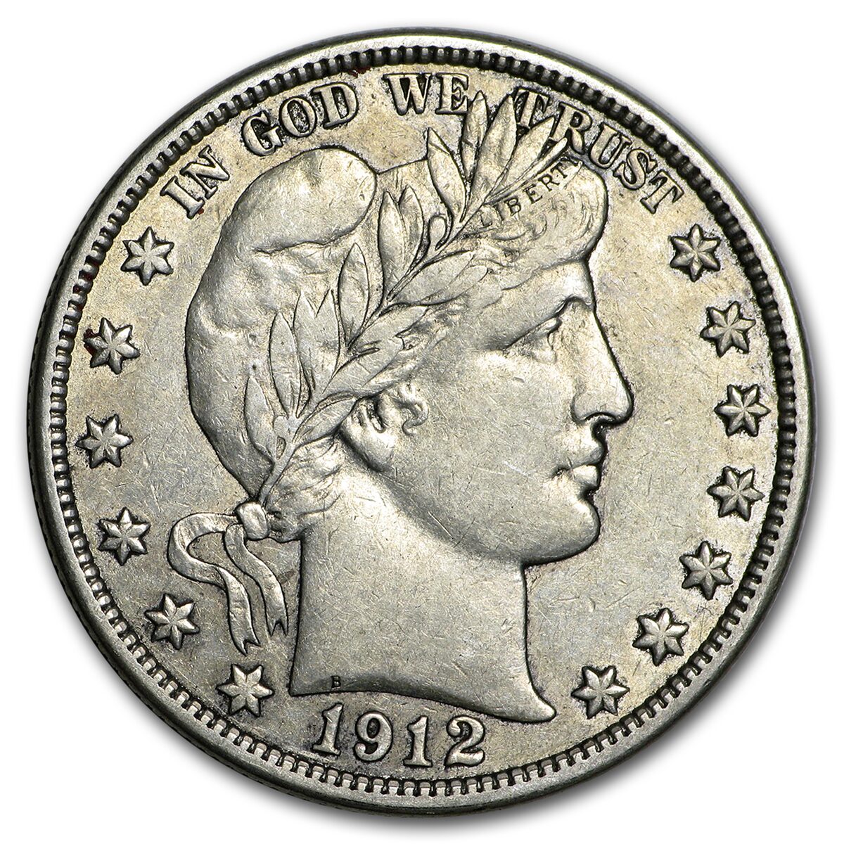 1912-D Barber Half Dollar XF