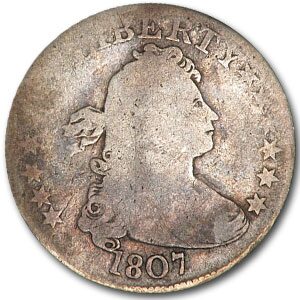 1807 Draped Bust Quarter Good